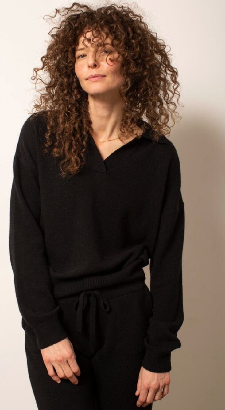 Le Bonne Shoppe Nanette Sweater Pullover Ebony